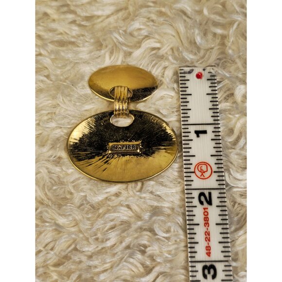 Vintage Napier Gold - Toned Pendant - Picture 4 of 5